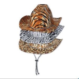 Animal print cowboy hats- 5